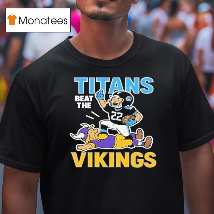Tennessee Titans Beat The Minnesota Vikings Mascot Shirt