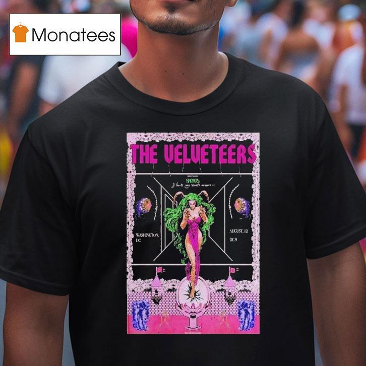 The Velvers Washington, Dc 2025 Tour Shirt