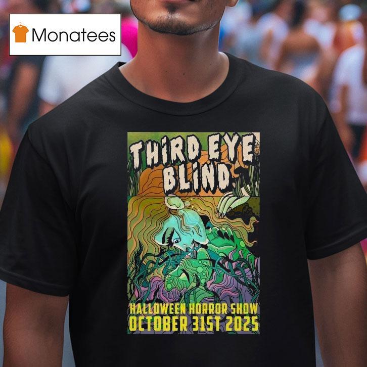 Third Eye Blind Tour Philadelphia, Pa 10.31.2025 Halloween Horror Show Shirt