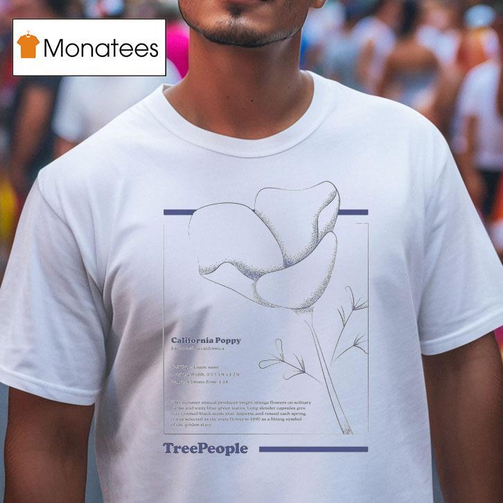 Treepeople California Poppy Shirt