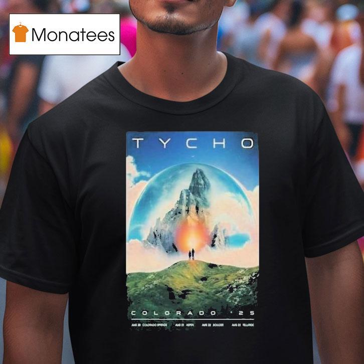 Tycho Colorado Springs 2025 Aug 20 Aspen Boulder Telluride Shirt