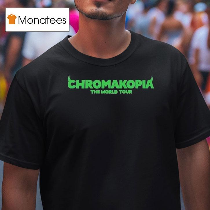 Tyler The Creator Chromakopia The World Tour Shirt