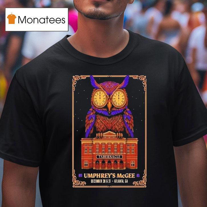 Umphrey's Mcgee Dec 30-31 2025 Atlanta Ga Tour Shirt