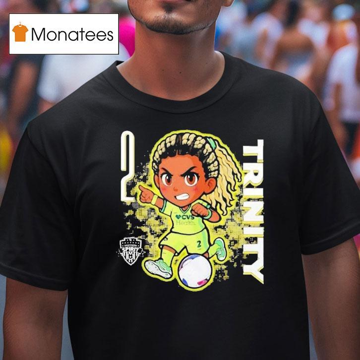 Washington Spirit 2 Trinity Rodman Chibi Shirt