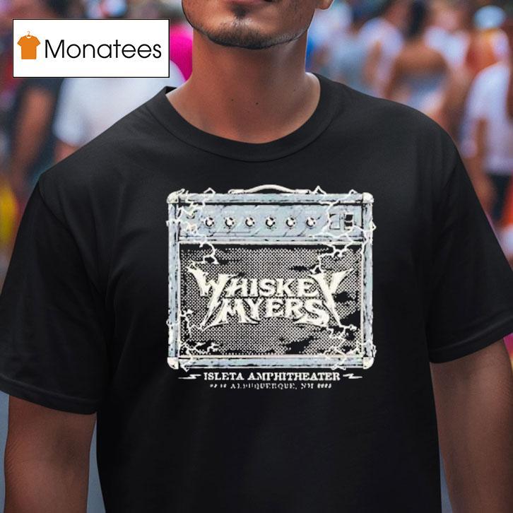Whiskey Myers August 19 2025 Albuquerque, Nm Tour Shirt