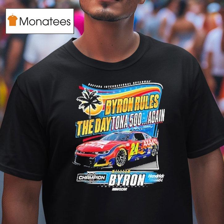 William Byron 2025 The Daytona 500 Again Champion Shirt