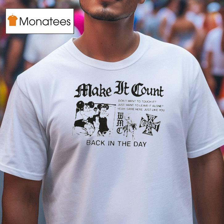 Wmc Make It Count Back In The Day Mouse Friends Shirt