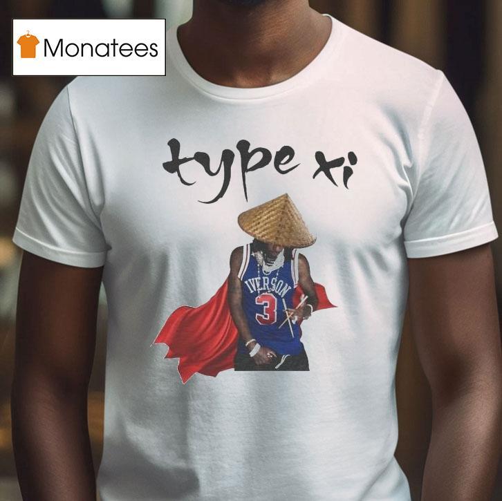 Allen Iverson Type Xi Shirt
