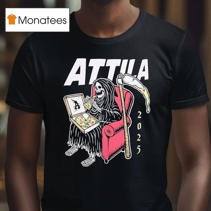 Attila Pizza Grim Reaper Sofa 2025 Shirt