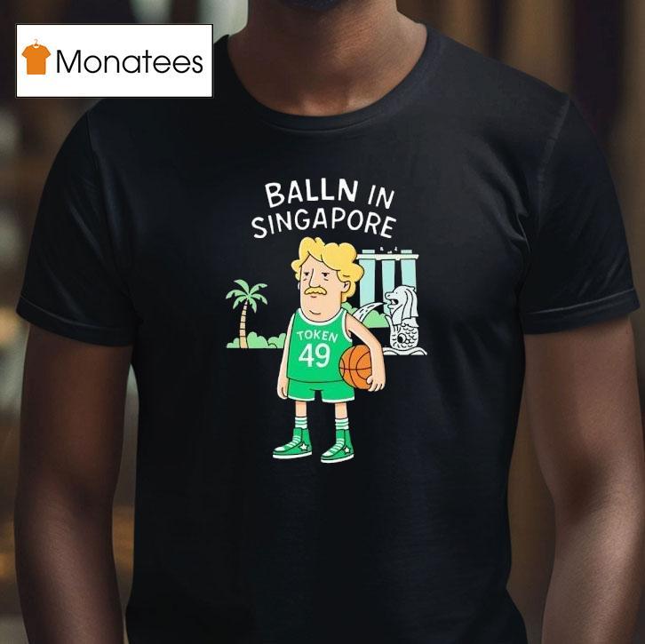 Balln In Singapore Token Basketball Shirt
