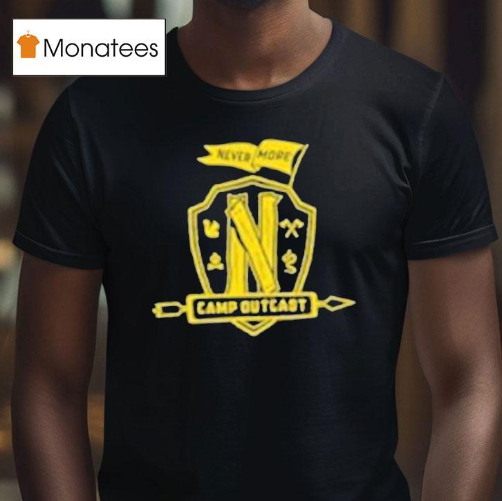 Barry Dort Wednesday Season 2 Nevermore Camp Outcast Shirt
