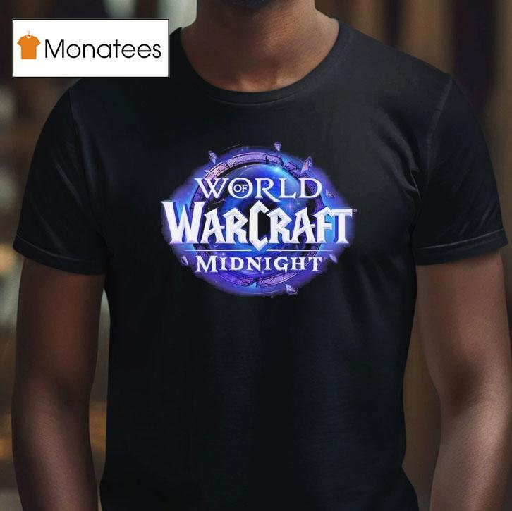 Blizzard World Of Warcraft Midnight Logo Shirt