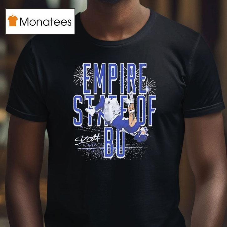 Cam Skattebo Empire State Of Bo New York Giants Football Shirt