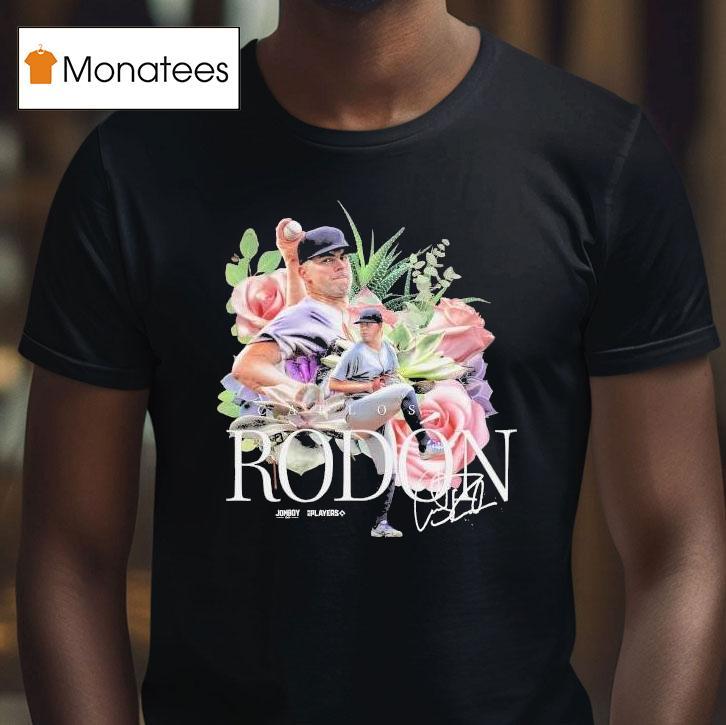 Carlos Rodon New York Yankees Floral Shirt