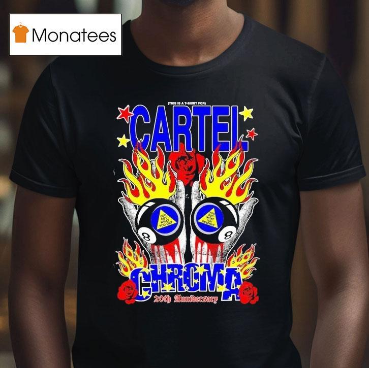 Cartel X Double Wonderful Chroma 20th Anniversary Date Tour Magic Ball 8 2025 Shirt