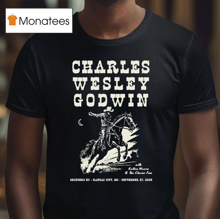 Charles Wesley Godwin At Grinders Kc In Kansas City, Mo On Sep 27 2025 Cowboy Shirt