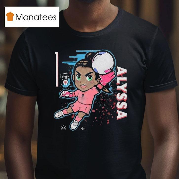 Chicago Stars Alyssa Naeher Caricature Shirt