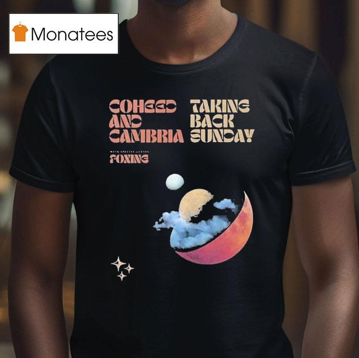 Coheed And Cambria Taking Back Sunday With Foxing Summer Tour 2025 Dates Shirt