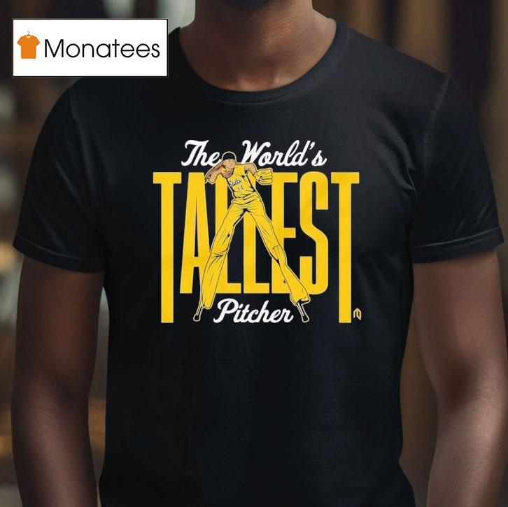 Dakota Albritton The World's Tallest Pitcher Savannah Bananas Shirt