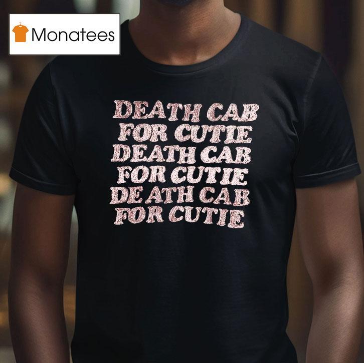 Death Cab For Cutie Crayon Shirt