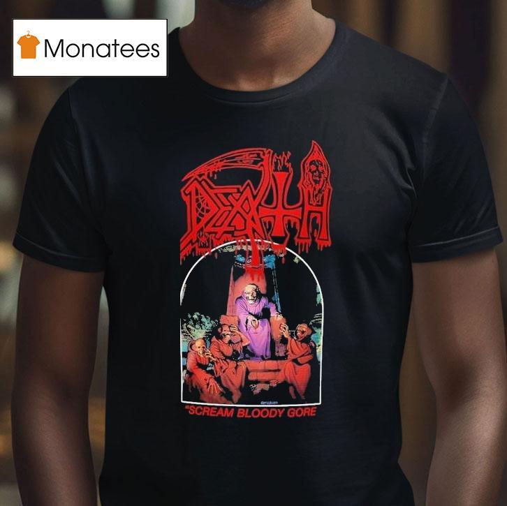 Death Scream Bloody Gore Shirt
