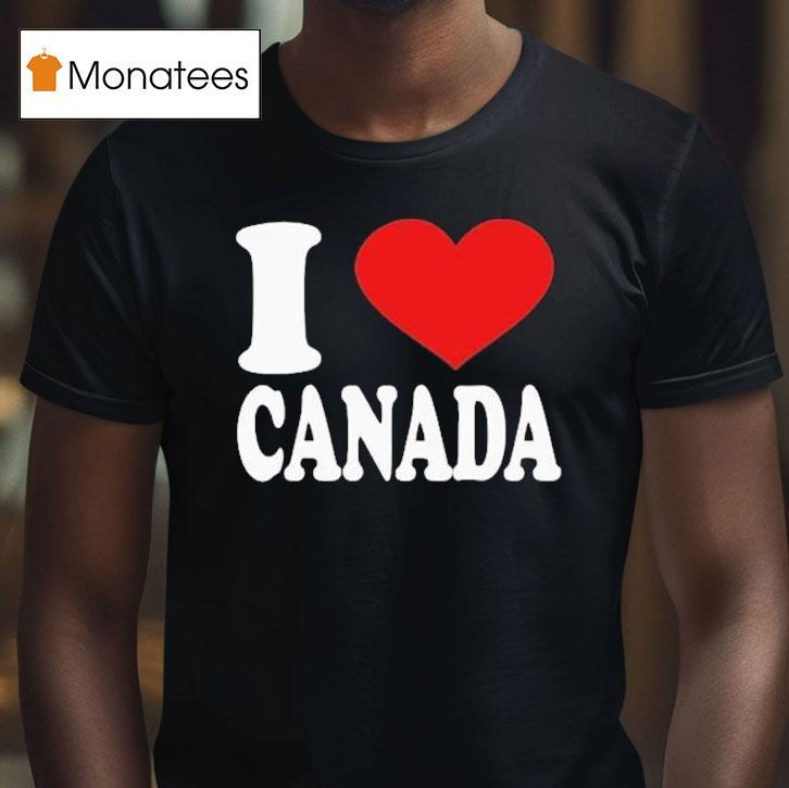 Elon Musk I Love Canada Shirt