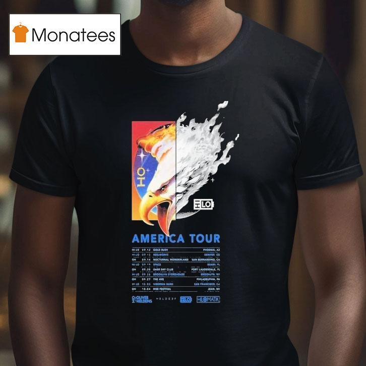 Hi-lo America Tour 2025 Dates Eagle Shirt