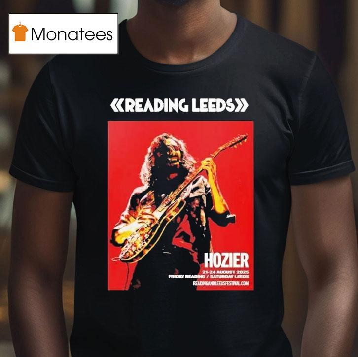 Hozier For Reading And Leeds Festival 2025 Leeds On August 21 To August 24 In England Friday Reading And Saturday Shirt