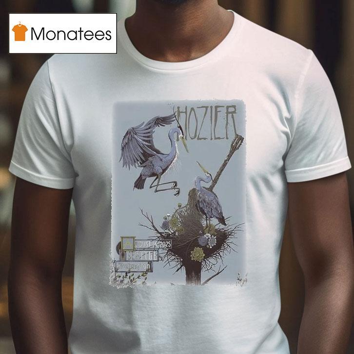Hozier Seattle 2025 Tour At Seattle In Washington On August 14 Shirt