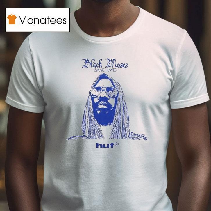 Huf X Isaac Hayes Black Moses Shirt
