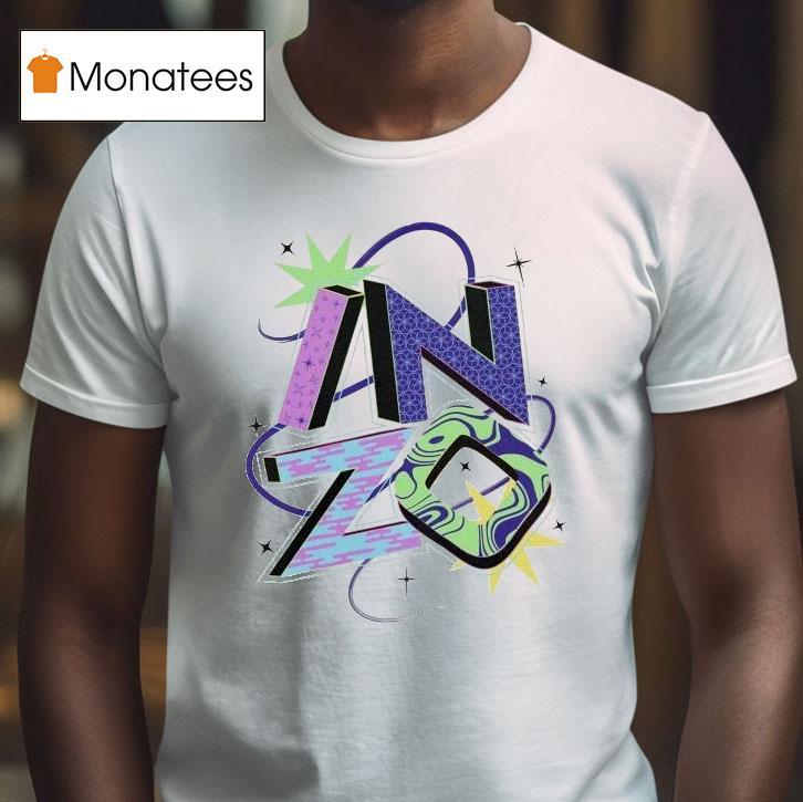 Inzo Cosmic Typography Shirt