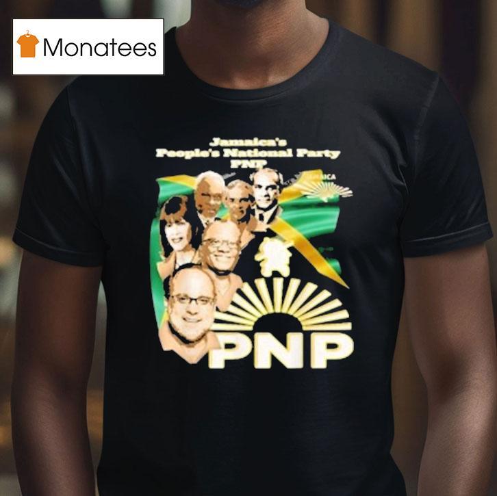 Jamaica's People's National Party Pnp Supporter Novelty Shirt