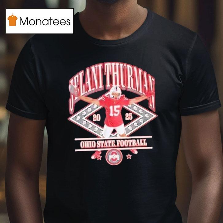 Jelani Thurman Celebration Ohio State Buckeyes 2025 Shirt