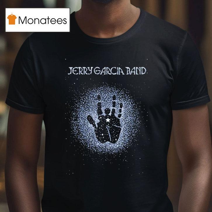 Jerry Garcia Live At The Warfield In San Francisco California On Feb 28 And Mar 1 And 2 1991 Handprint Shirt