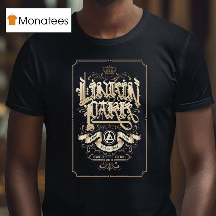 Linkin Park From Zero World Tour In Denver Co On Sept 3 2025 Shirt