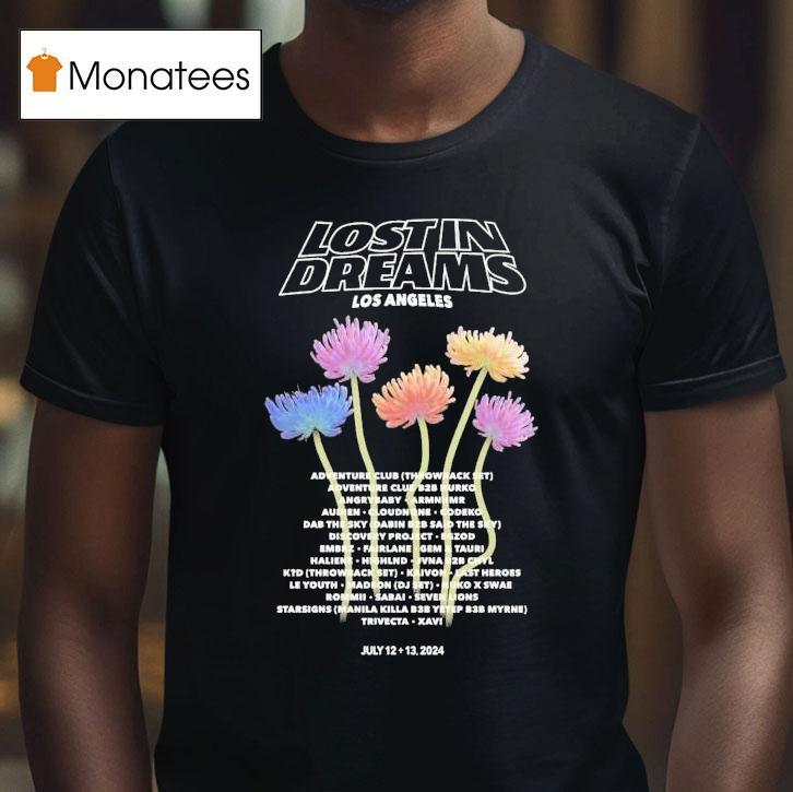 Lost In Dreams Los Angeles Blooming Shirt