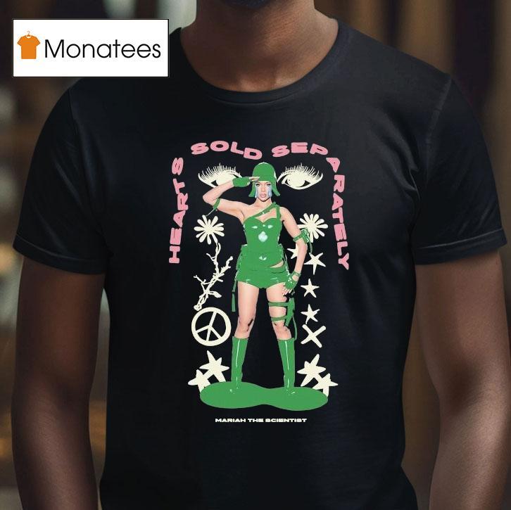 Mariah The Scientist Hearts Sold Separately Peace Shirt