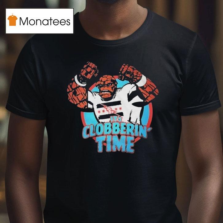 Marvel The Fantastic 4 It's Clobberin' Time Shirt