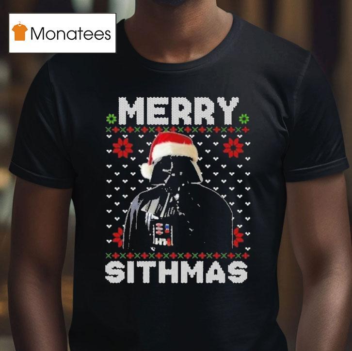 Merry Sithmas Darth Vader Ugly Holiday Christmas Shirt