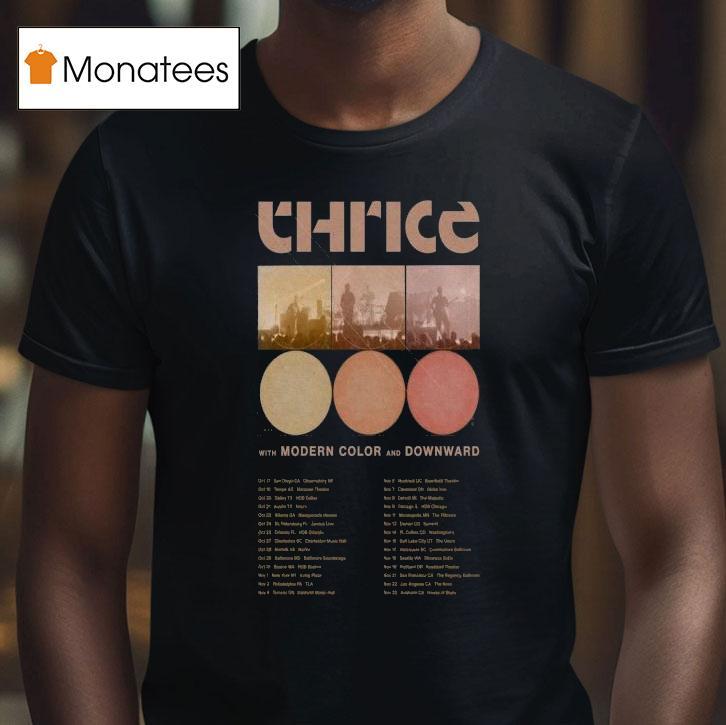 Modern Color Downward October November 2025 Shirt
