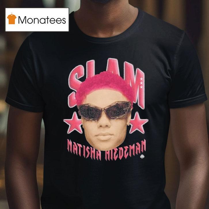 Natisha Hiedeman Slam Wnbpa Face Head Shirt