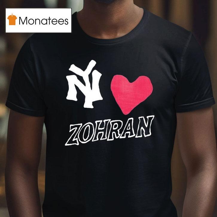 Ny Love Zohran Mamdani New York Shirt