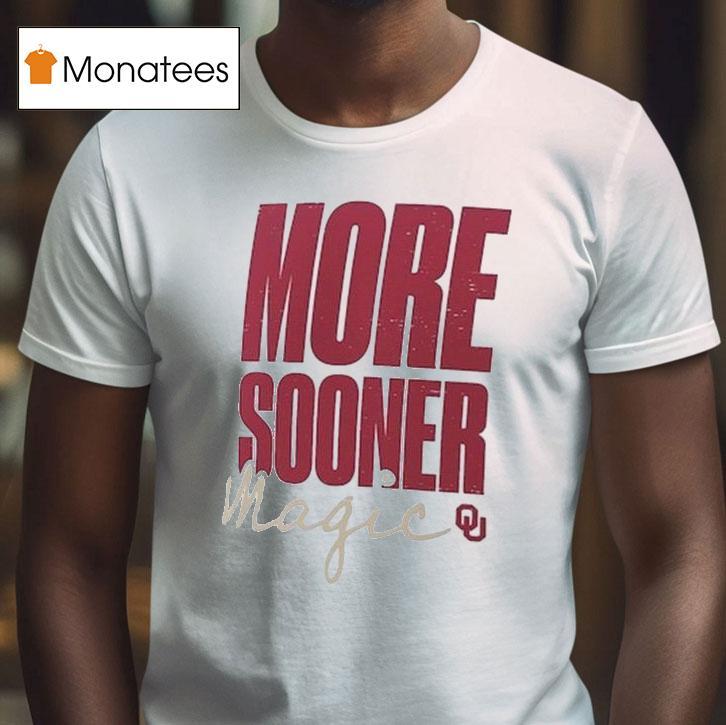 Oklahoma Sooners More Sooner Magic Logo Shirt