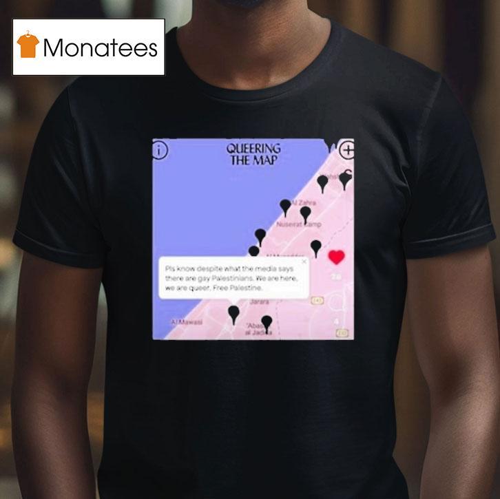 Ottawa Gay Queering The Map Palestine Shirt