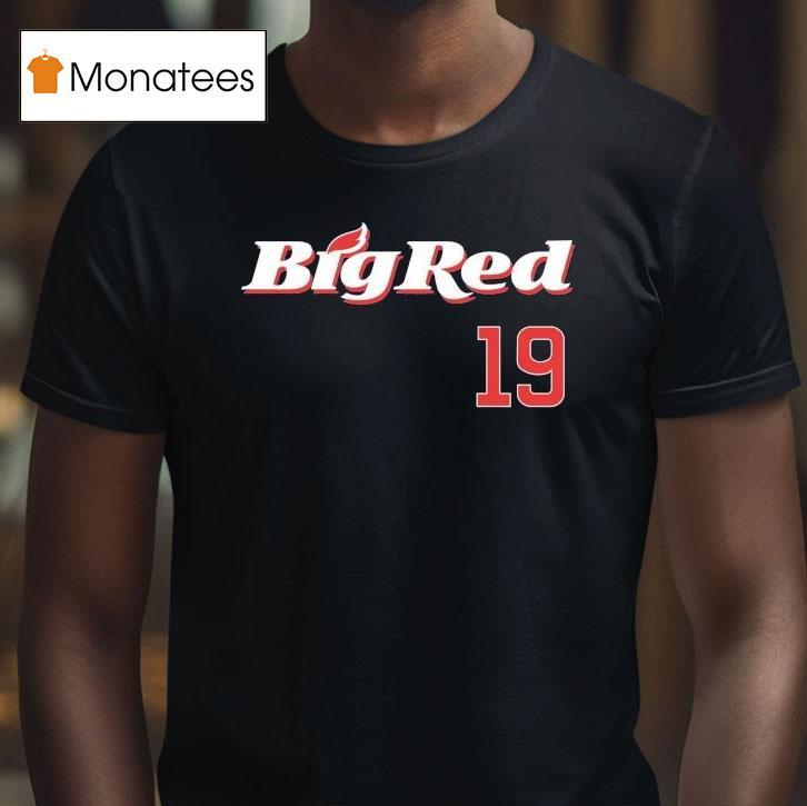 Owen Caissie Chicago Cubs Big Red 19 Shirt