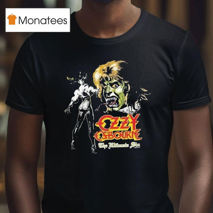 Ozzy Osbourne The Ultimate Sin Tour Shirt