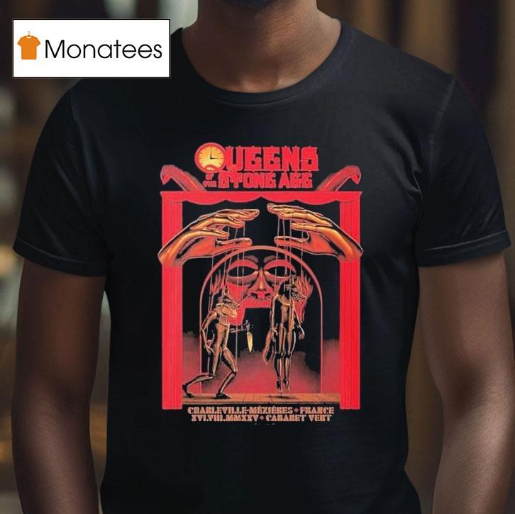 Queens Of The Stone Age The End Is Nero Tour At Cabaret Vert Festival On August 16 2025 Charleville Mezieres France Shirt