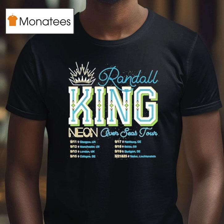 Randall King Neon Over Seas Tour 2023 Shirt