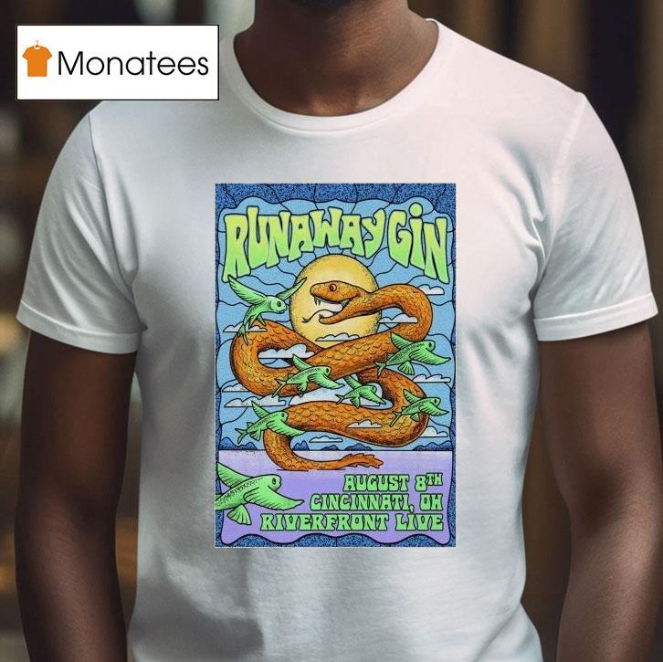 Runaway Gin Cincinnati, Oh Aug 8 2025 Shirt
