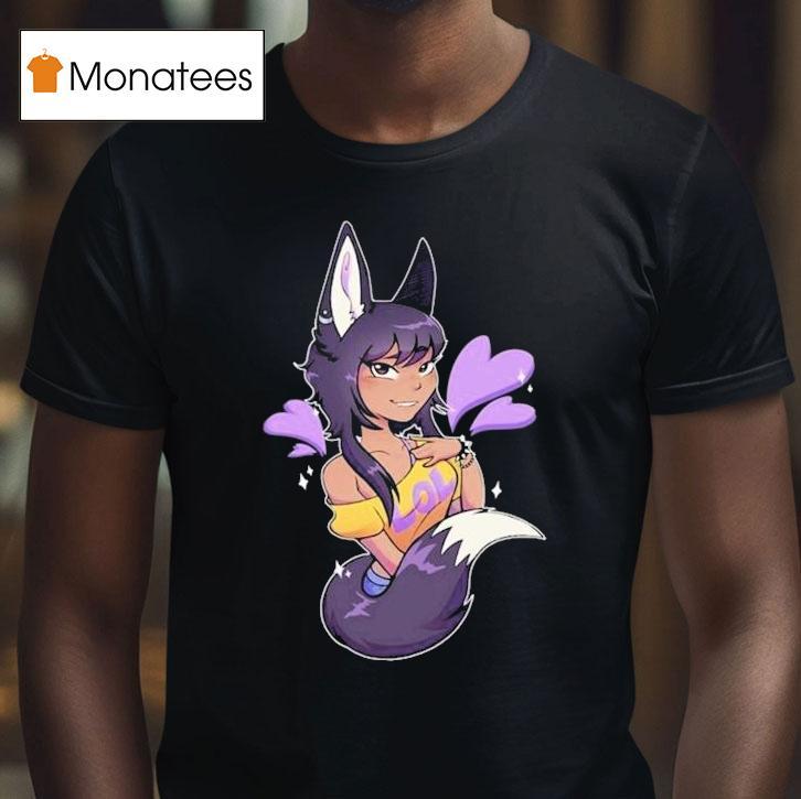 Sarawolf Wolf Girl Lover Waifu Shirt